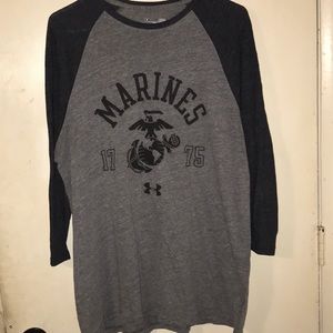 Marine corps three quarter length sleeve